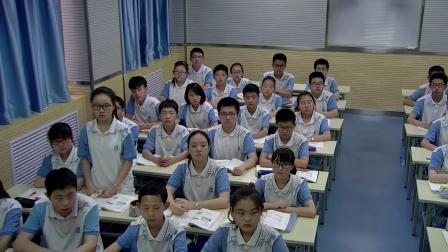 人教部编版道德与法治 七下 3.6.2《集体生活成就我》视频课堂实录 （西安市